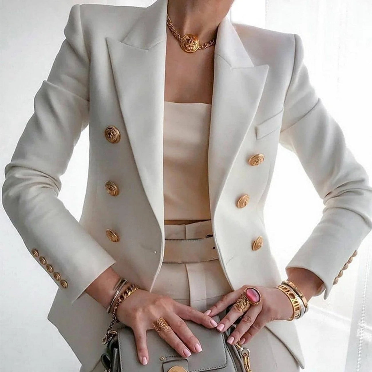 Blazer Raffaele -<span style="background-color:rgb(246,247,248);color:rgb(28,30,33);"> Blazer </span>- Farabela