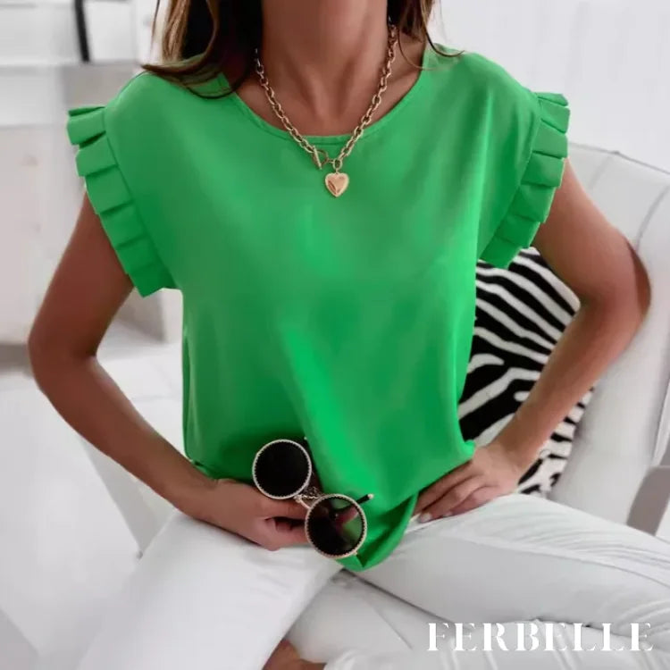Camisa Adelaide Verde / P cam2