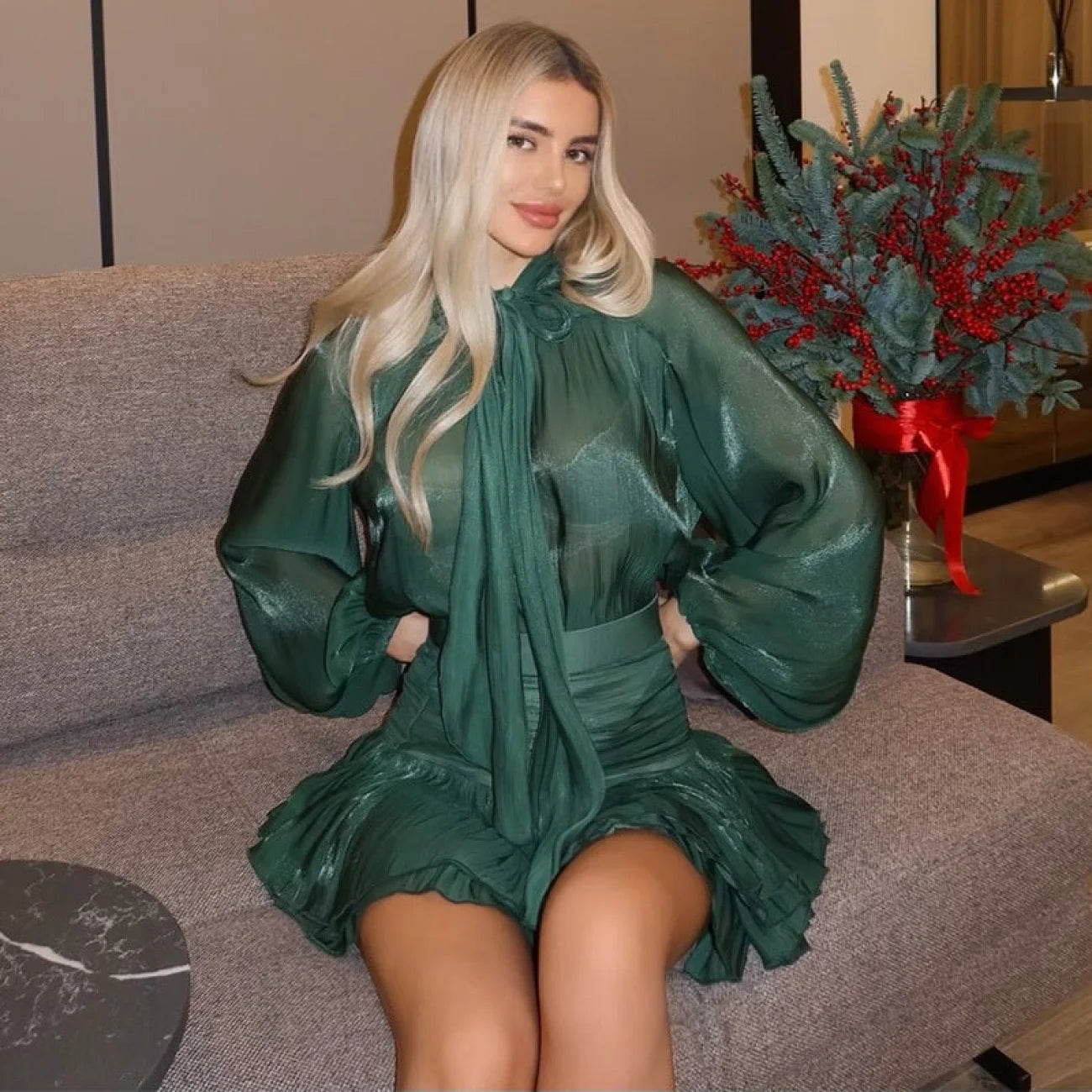 Conjunto Mongeu Verde / P cj523