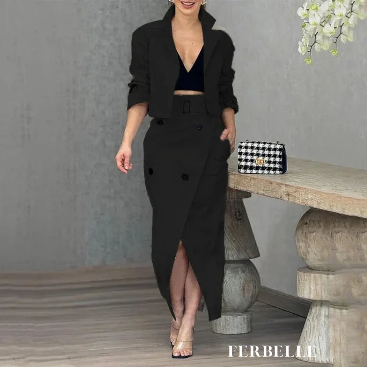 Conjunto Santini Preto / P Cj411