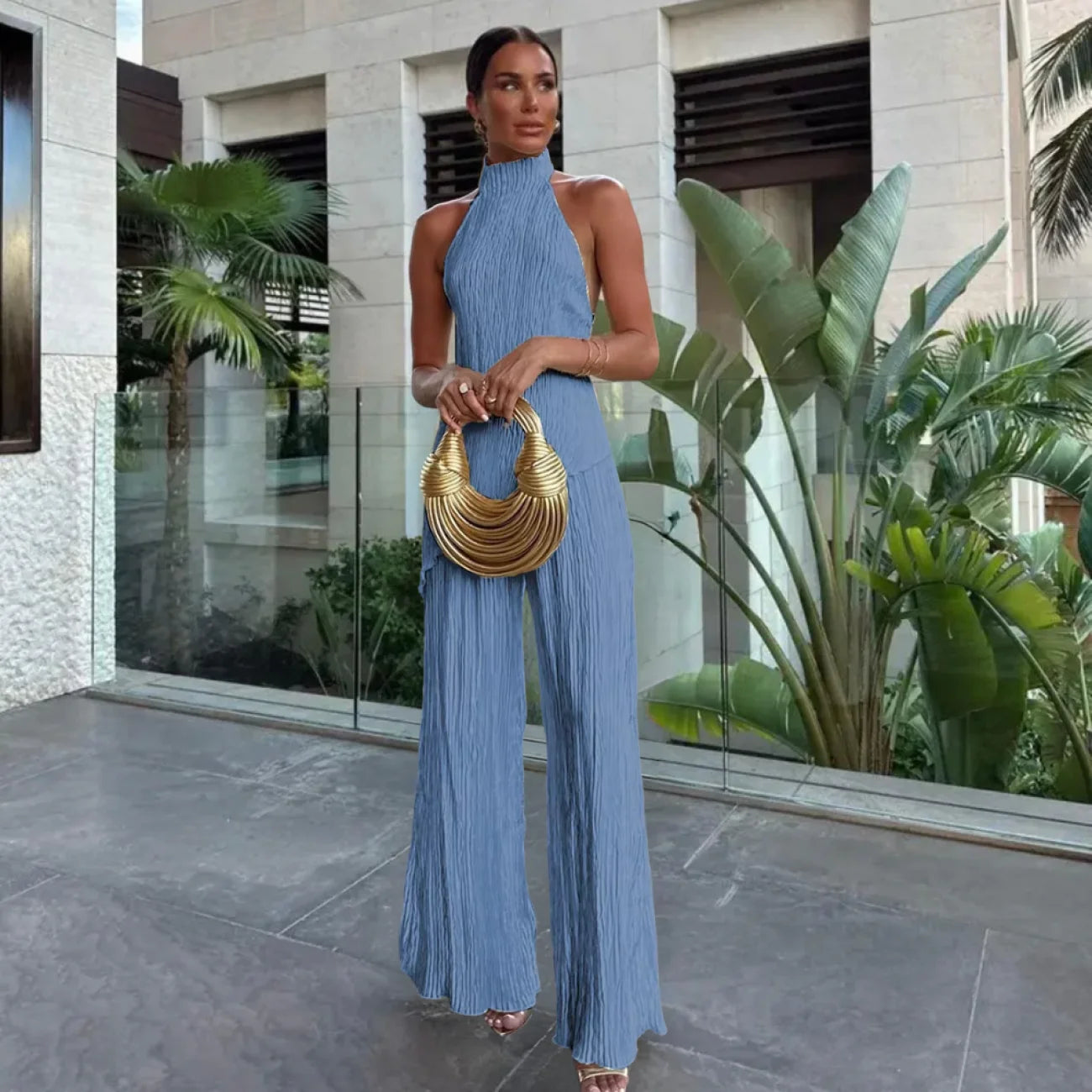 Conjunto Savioli Azul / P cj546