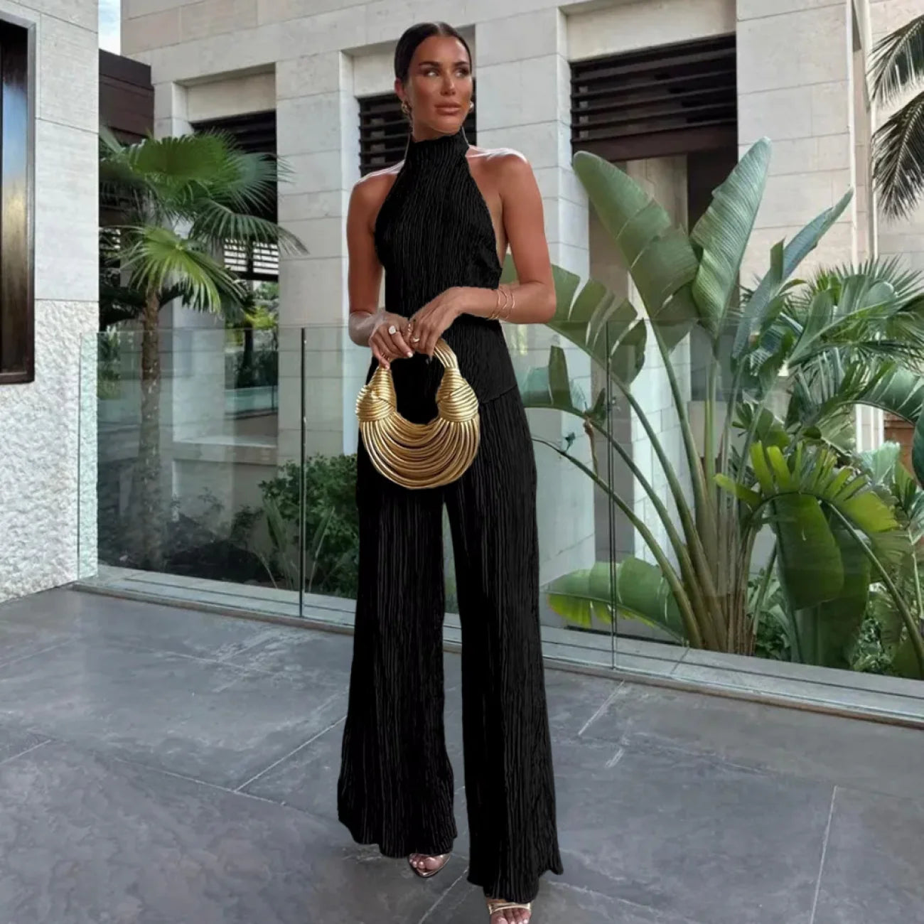 Conjunto Savioli Preto / P cj546