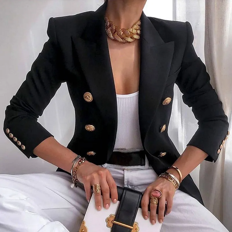 Blazer Raffaele Preto / P bz4