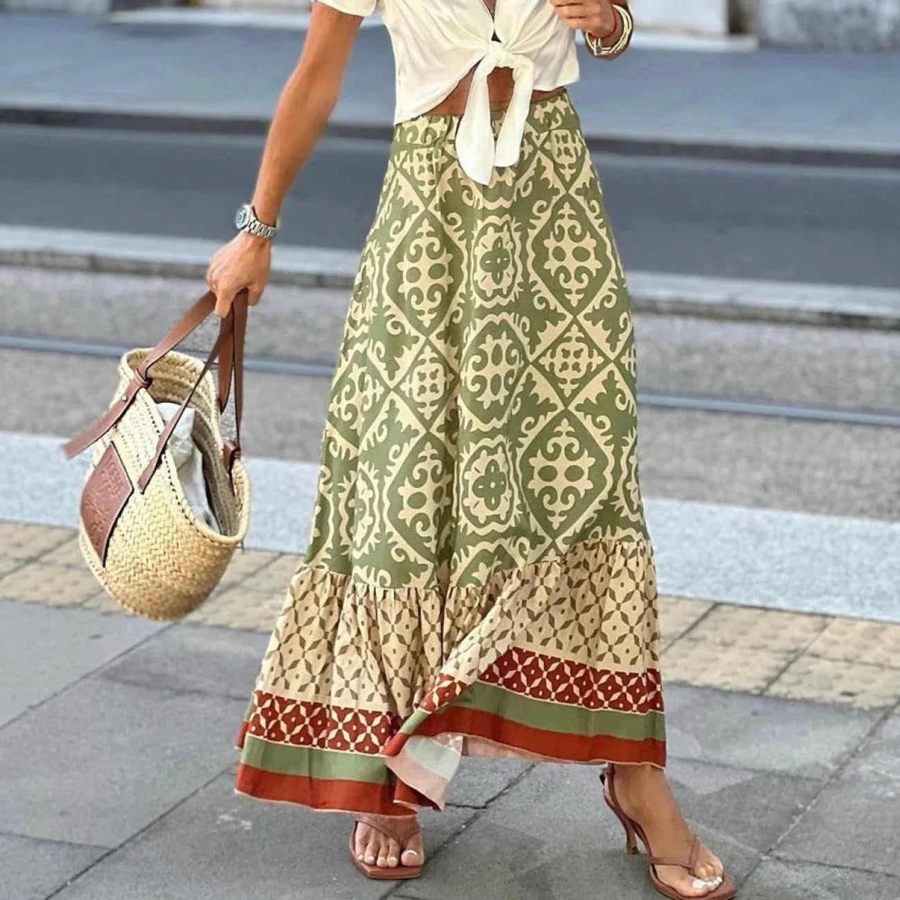 Saia Midi Bethany -<span style="background-color:rgb(246,247,248);color:rgb(28,30,33);"> Saia Midi </span>- Farabela