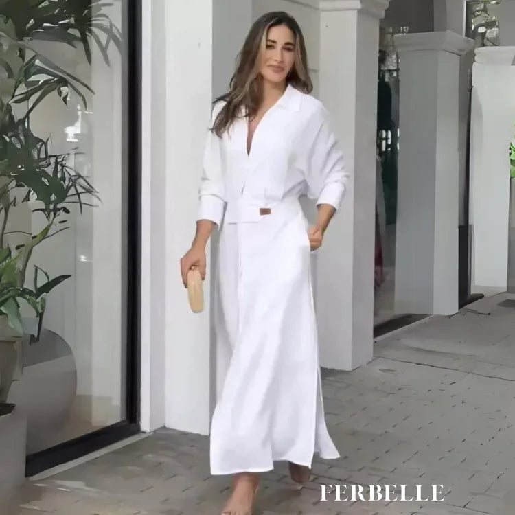 Vestido Amelina Branco / P