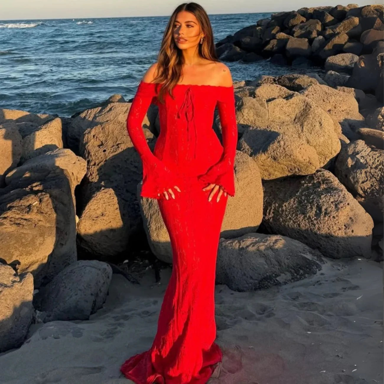 Vestido Angelina Vermelho / P vt371