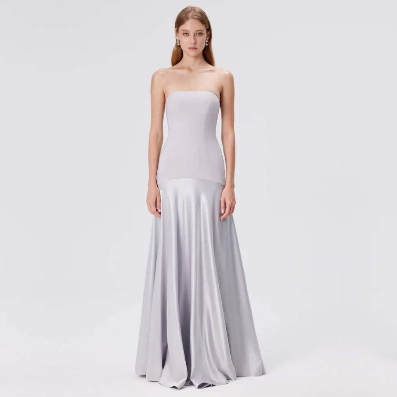 Vestido Cascais Cinza Glacial / PP vt397