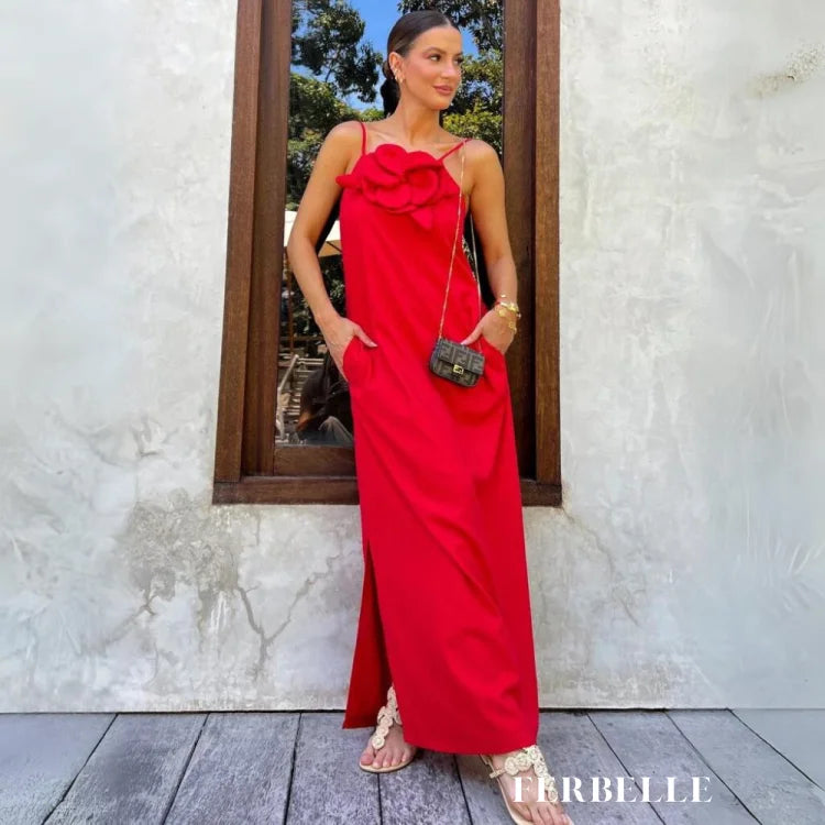 Vestido Castelli Vermelho / P Vt211