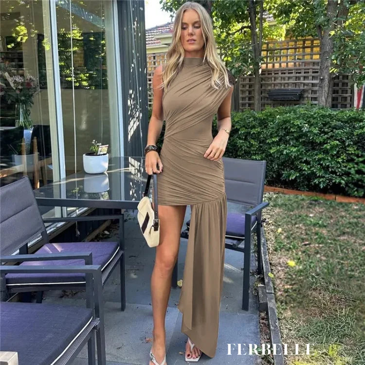 Vestido Clara Cáqui / PP vt319