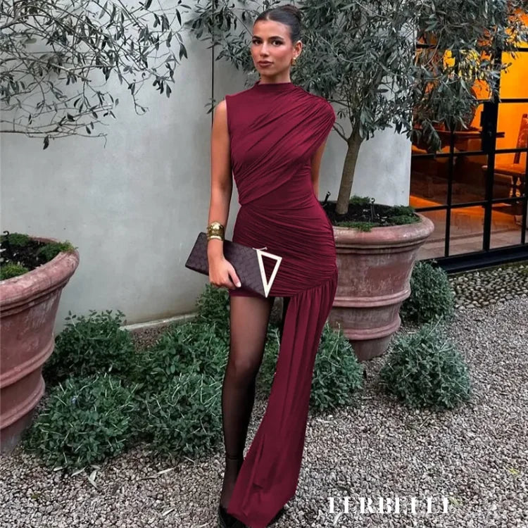Vestido Clara Marsala / PP vt319