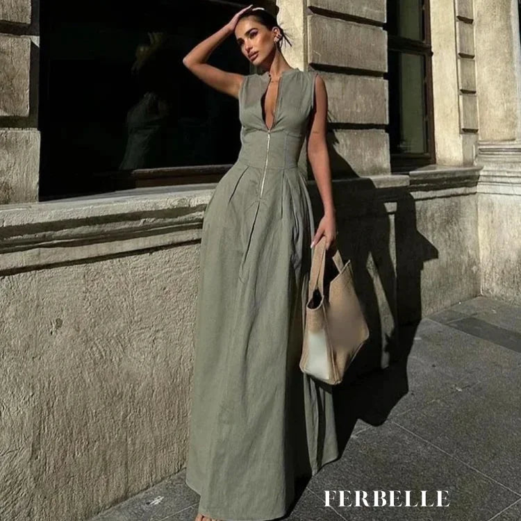 Vestido Dinamarca Verde Militar / P vt313