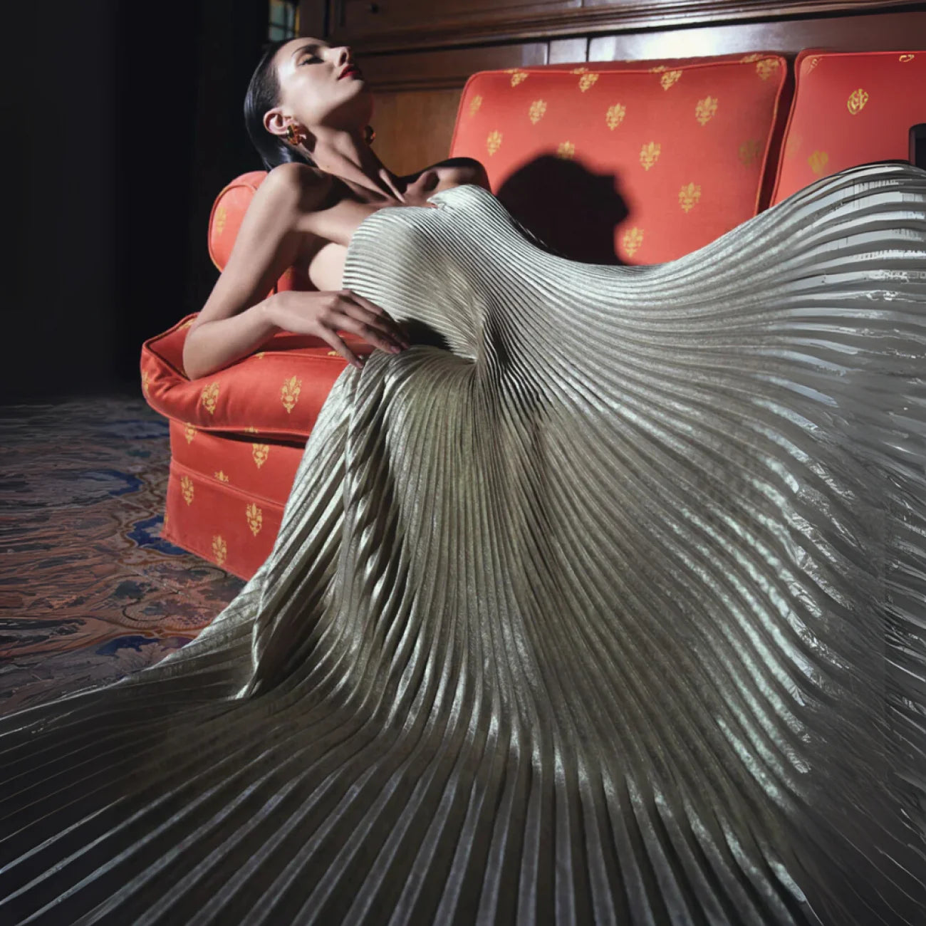 Vestido Golden vt342