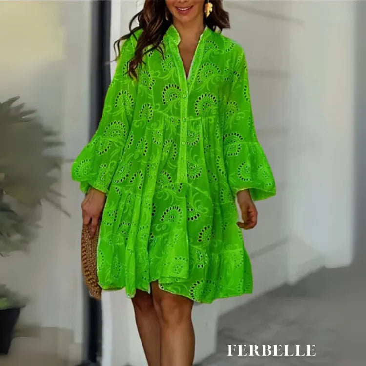 Vestido Hadassa Verde / P vt55