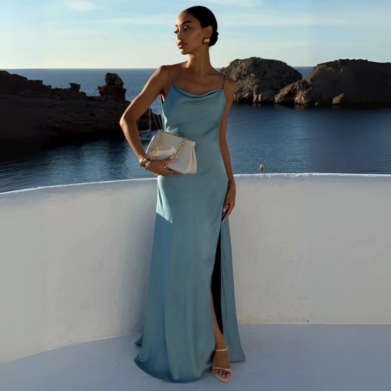 Vestido Martan Azul / P vt388