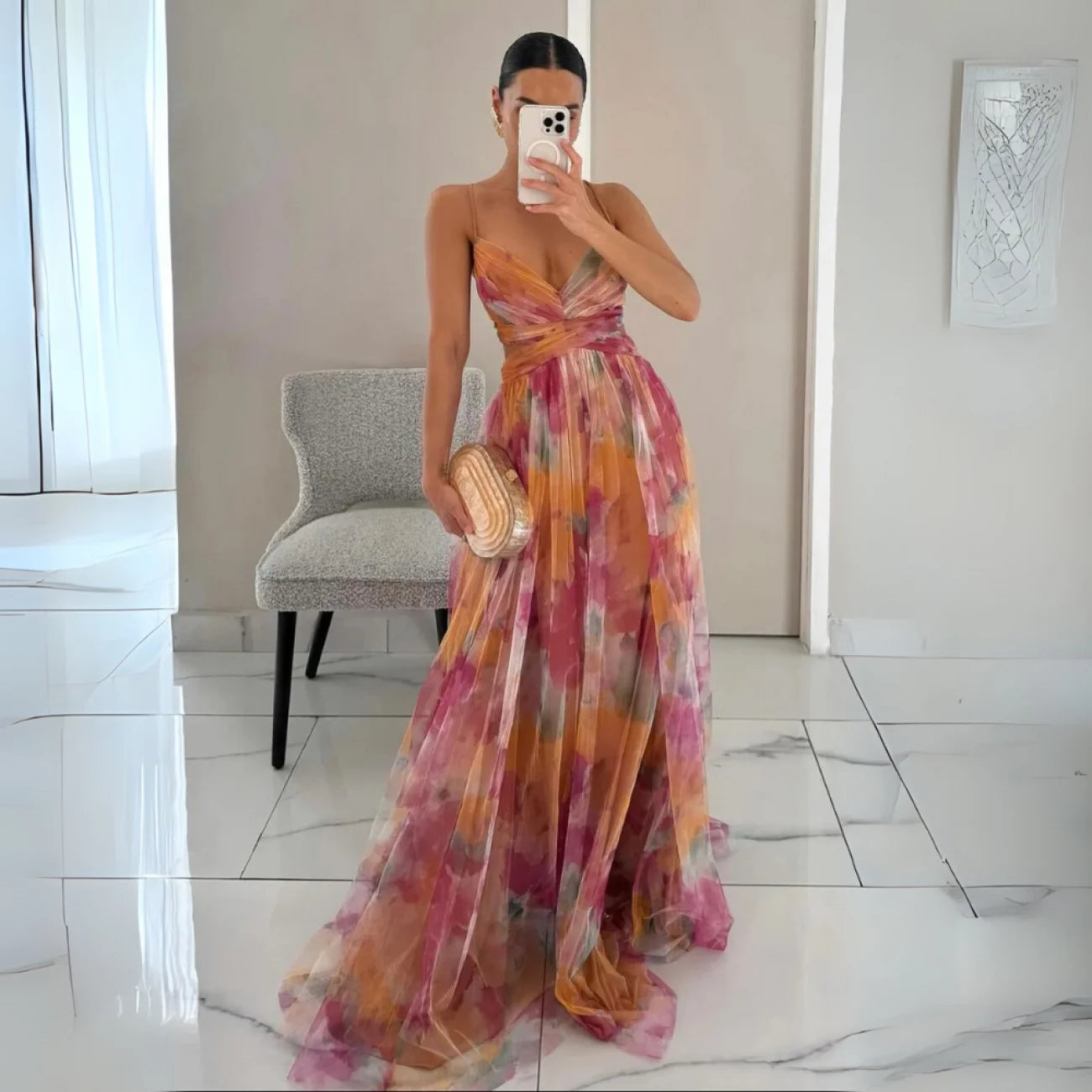 Vestido Merlot Salmão / P vt328