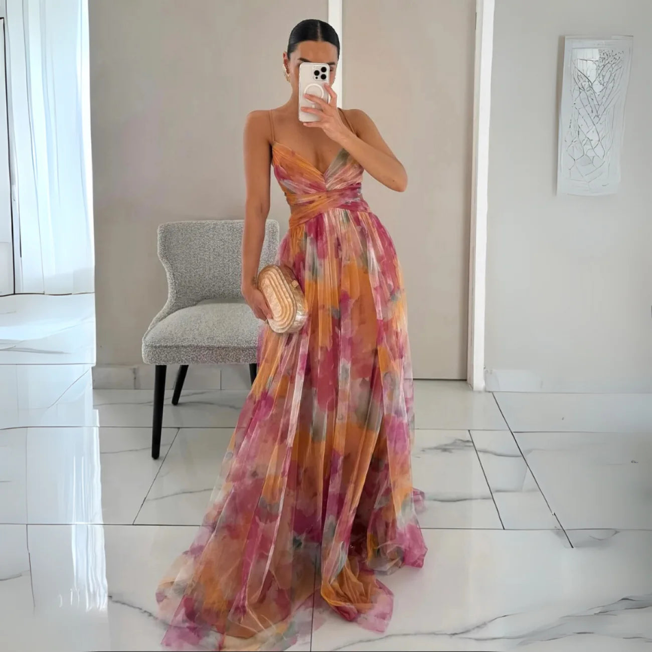 Vestido Merlot Salmão / P vt328