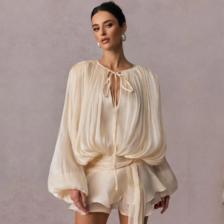 Vestido Bocatto Nude / P vt346