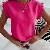 Camisa Adelaide Rosa / P cam2