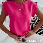 Camisa Adelaide Rosa / P cam2