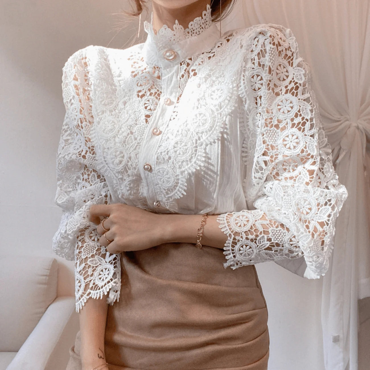 Camisa Janice -<span style="background-color:rgb(246,247,248);color:rgb(28,30,33);"> Camisa </span>- Farabela