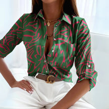 Camisa Quezia Verde / P cam10