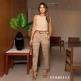 Conjunto Alcântara Cáqui / P Cj299