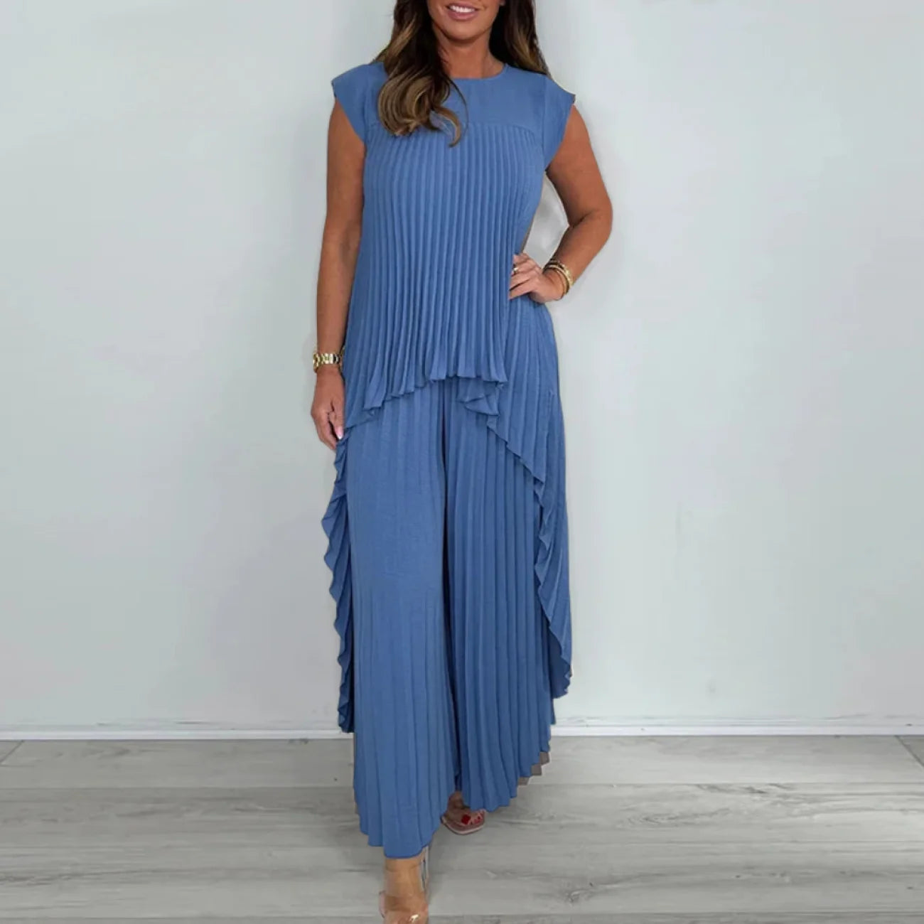Conjunto Beatrice Azul / P cj531
