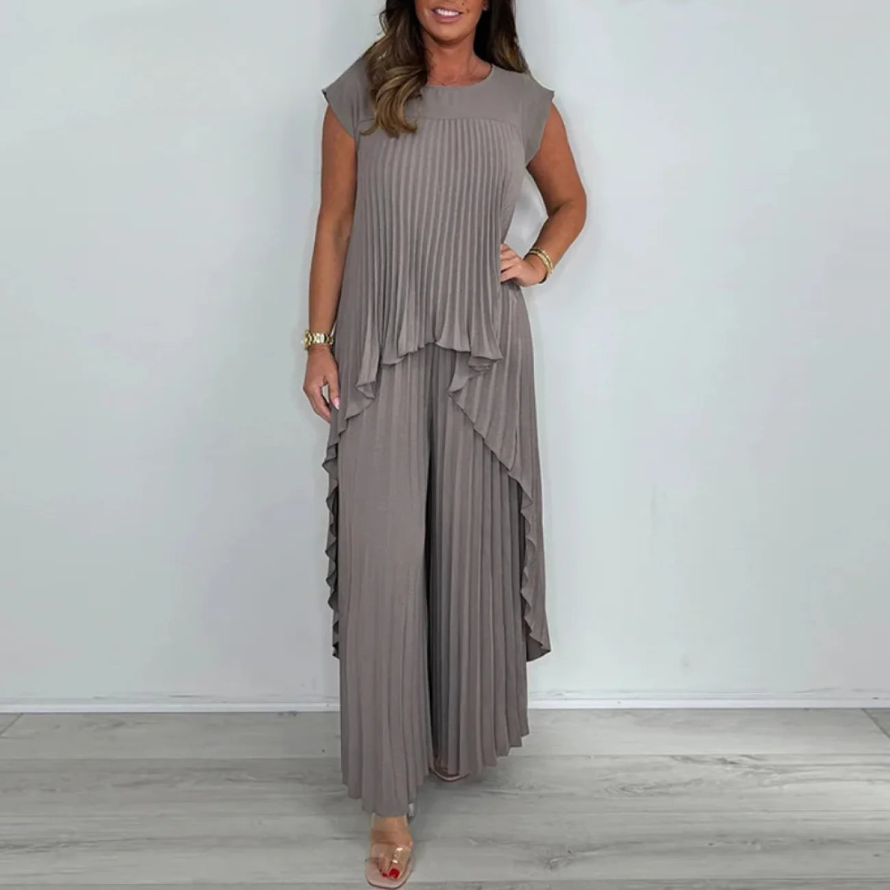 Conjunto Beatrice Cinza / P cj531