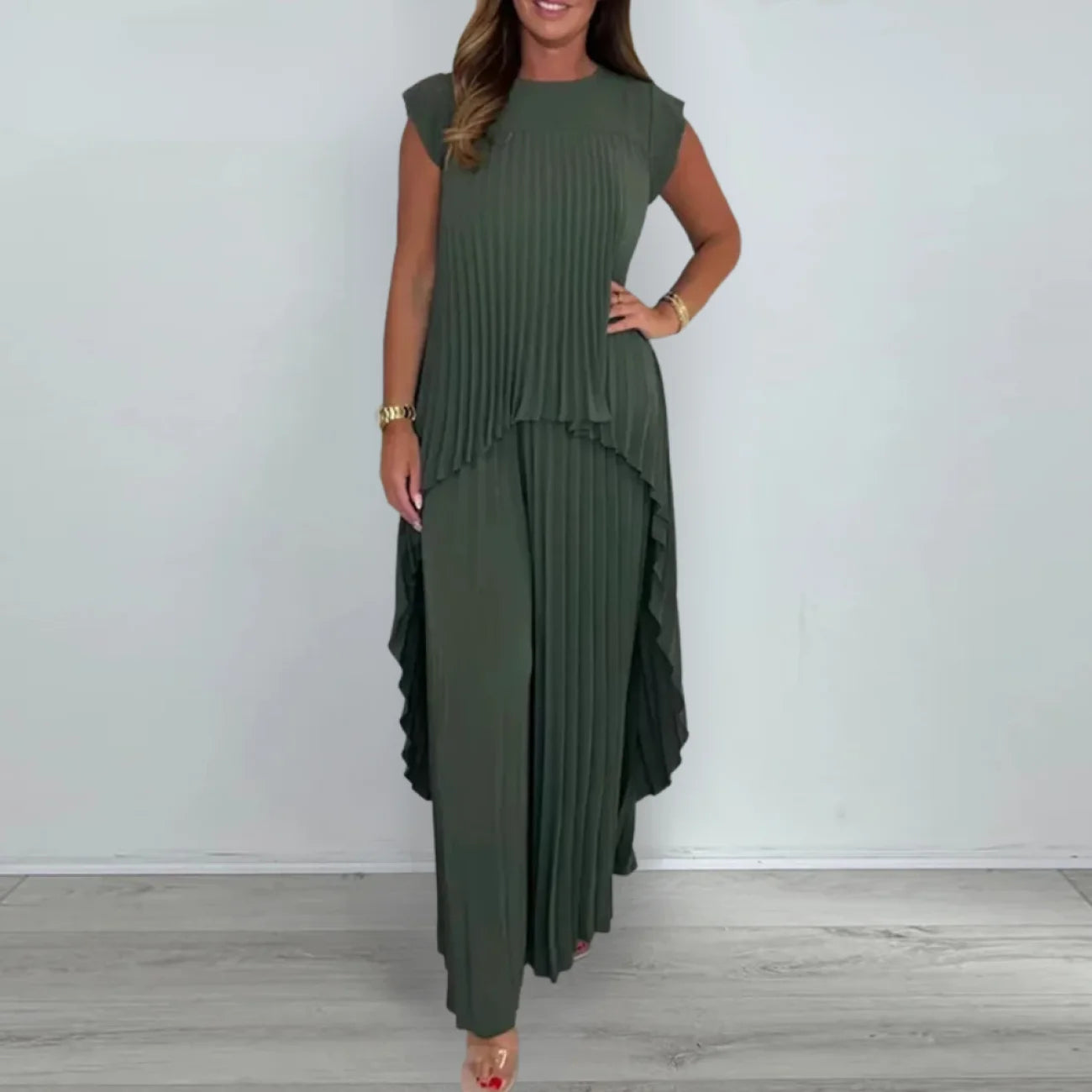 Conjunto Beatrice Verde / P cj531