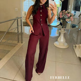 Conjunto Lívia Vinho / P cj57