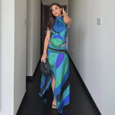Conjunto Petra Azul / P cj545