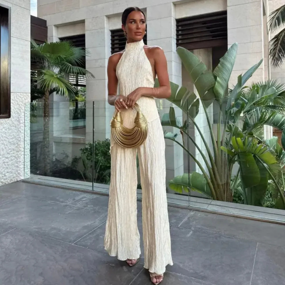 Conjunto Savioli Creme / P cj546