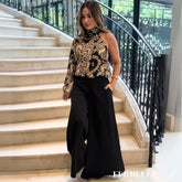 Conjunto Spinelli Preto / P cj509