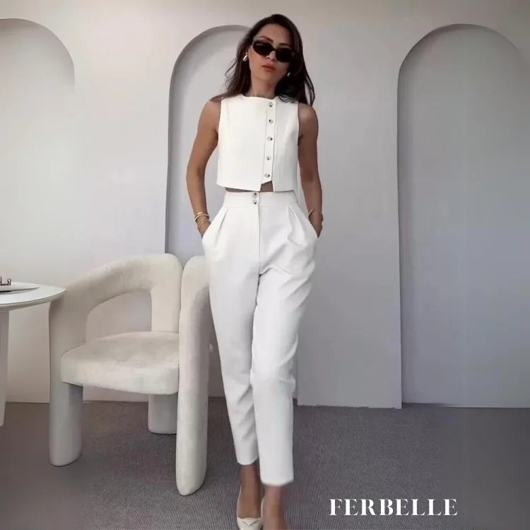 Conjunto Vilela Branco / P Cj323