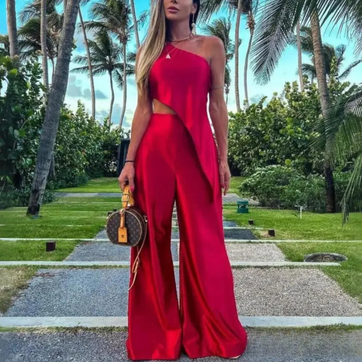 Conjunto Virgínia Vermelho / P