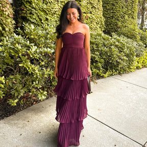 Vestido Ameixa vt362
