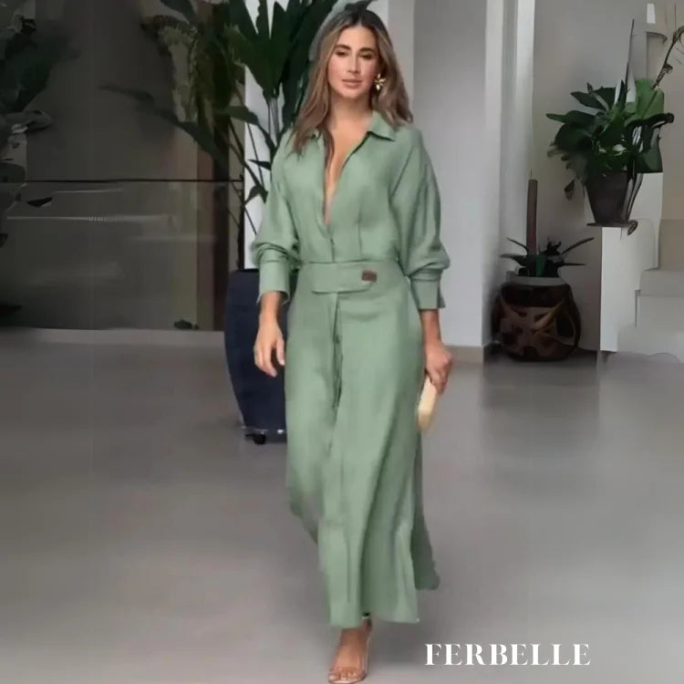 Vestido Amelina Verde / P