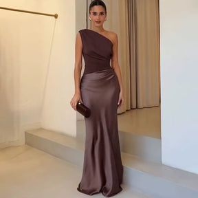Vestido Antonella Marrom / P vt380