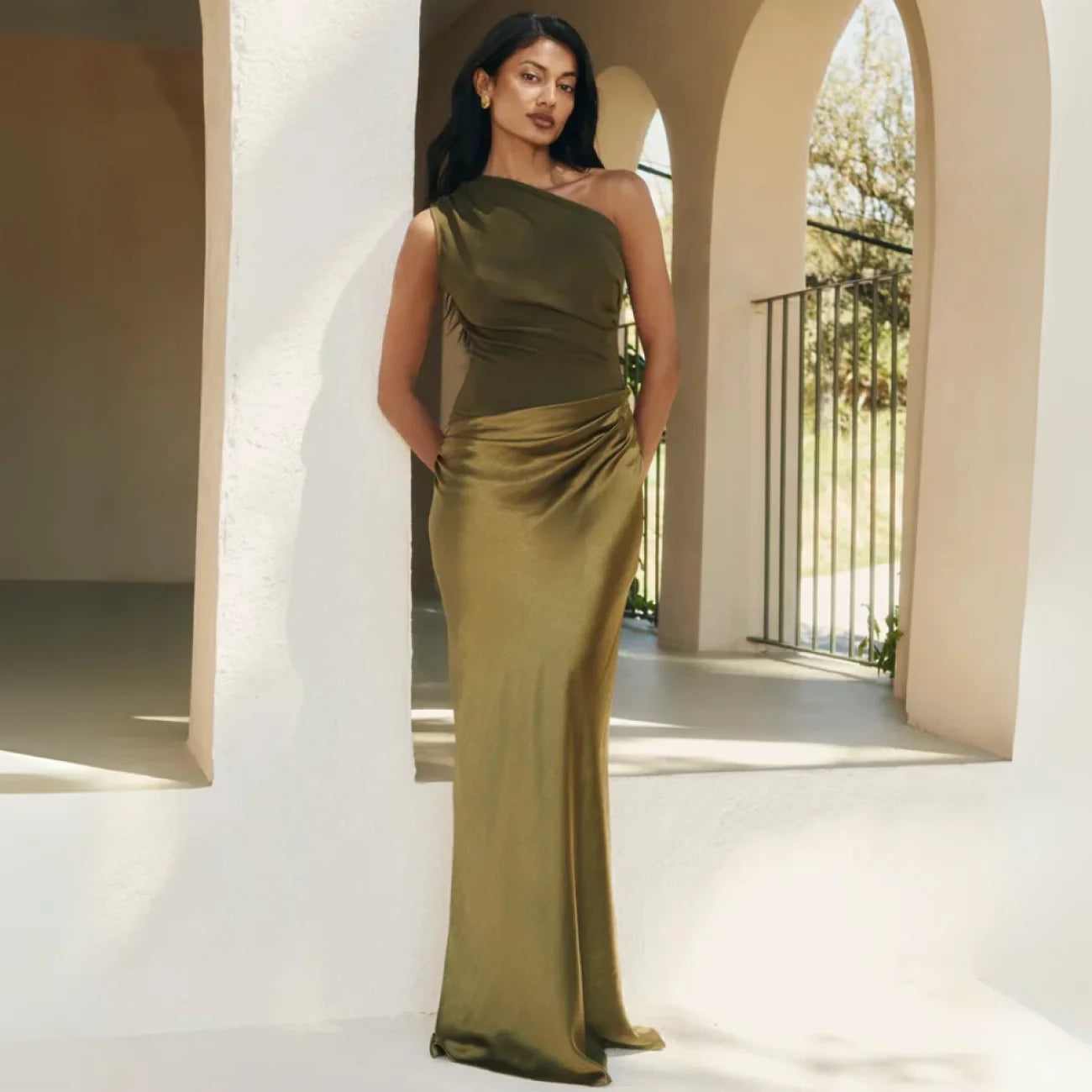 Vestido Antonella Verde / P vt380