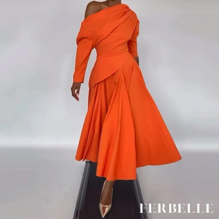 Vestido Carolina Orange / XL