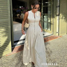 Vestido Dinamarca Creme / P vt313