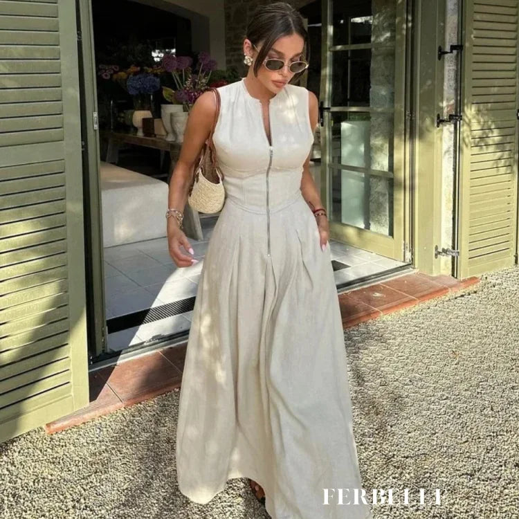 Vestido Dinamarca Creme / P vt313