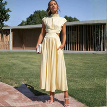 Vestido Eleanor Amarelo / P vt40