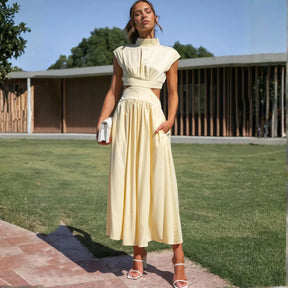 Vestido Eleanor Amarelo / P vt40