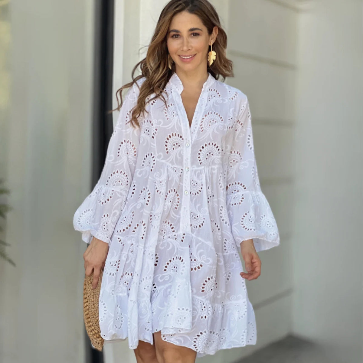 Vestido Hadassa Branco / P