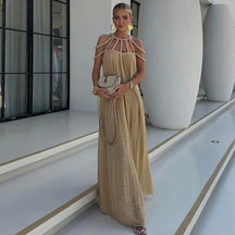 Vestido Lana Cáqui / Único (P ao GG) vt314