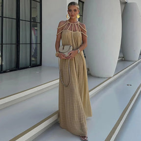 Vestido Lana Cáqui / Único (P ao GG) vt314