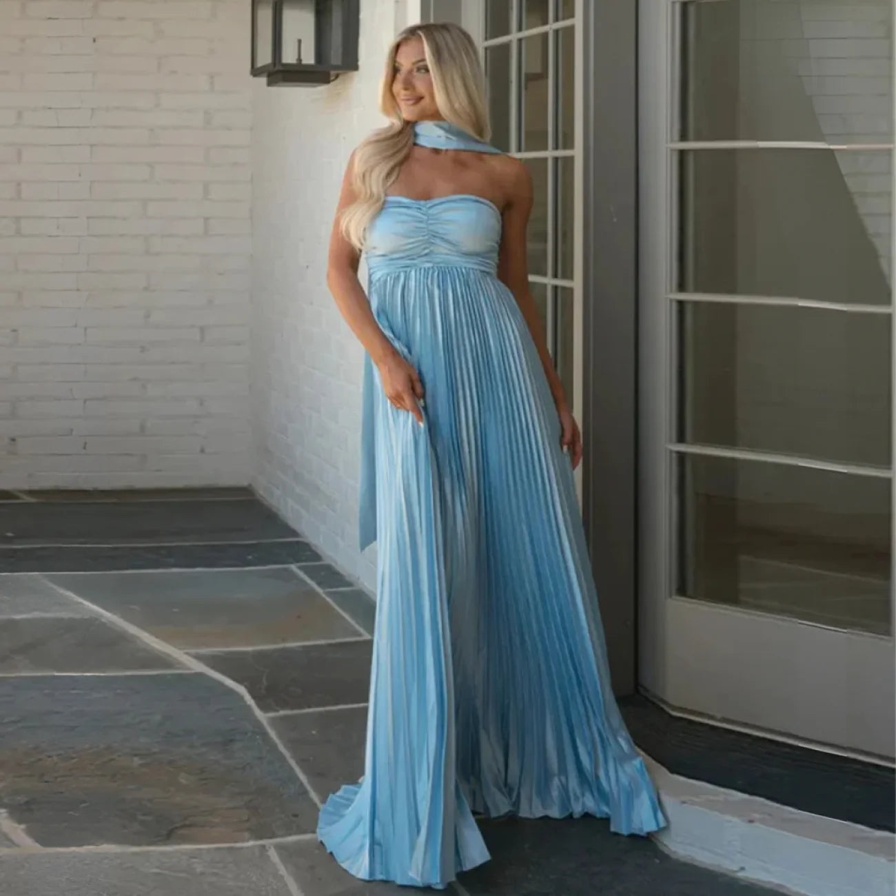 Vestido Loren Azul / P vt387