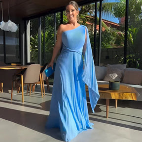 Vestido Olívia Azul / P vt318