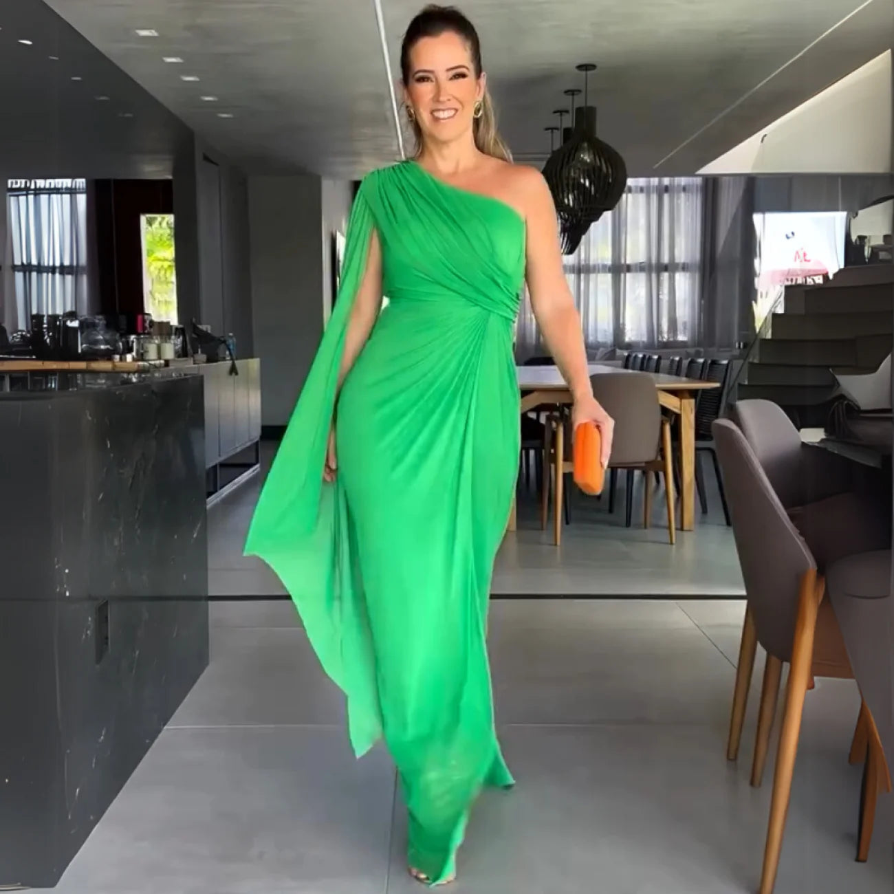 Vestido Pazzolo Verde / P vt303